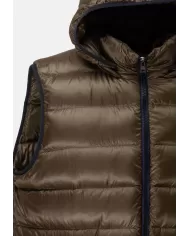 Andriani HERNO Gilet uomo con cappuccio Militare PI001300U 12020Z.7740