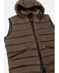 Andriani HERNO Gilet uomo con cappuccio Militare PI001300U 12020Z.7740
