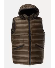 Andriani HERNO Gilet uomo con cappuccio Militare PI001300U 12020Z.7740