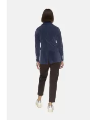 Andriani CIRCOLO 1901 Giacca donna velluto azzurro FD3623.G1082