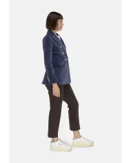 Andriani CIRCOLO 1901 Giacca donna velluto azzurro FD3623.G1082