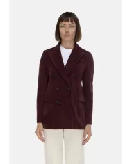Andriani CIRCOLO 1901 Giacca donna velluto a coste bordeaux FD3636.1043