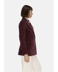 Andriani CIRCOLO 1901 Giacca donna velluto a coste bordeaux FD3636.1043