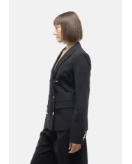 Andriani SEMI COUTURE Giacca donna fresco di lana Nera Y5WI06.Y69-0