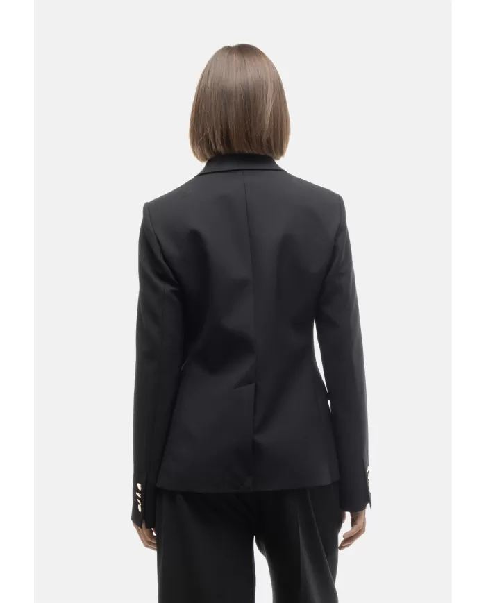 Andriani SEMI COUTURE Giacca donna fresco di lana Nera Y5WI06.Y69-0