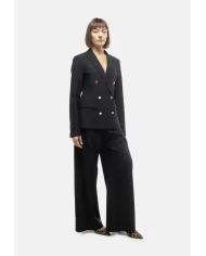 Andriani SEMI COUTURE Giacca donna fresco di lana Nera Y5WI06.Y69-0