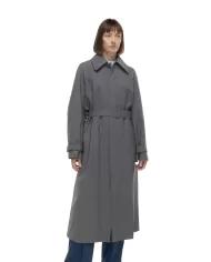 SEMI COUTURE Trench donna grigio