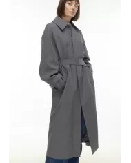 Andriani SEMI COUTURE Trench donna grigio Y5WI14.X92-0