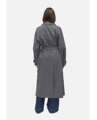 Andriani SEMI COUTURE Trench donna grigio Y5WI14.X92-0