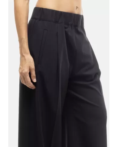 Andriani SEMI COUTURE Pantaloni donna elastico in vita neri Y5WI36.Y69-0