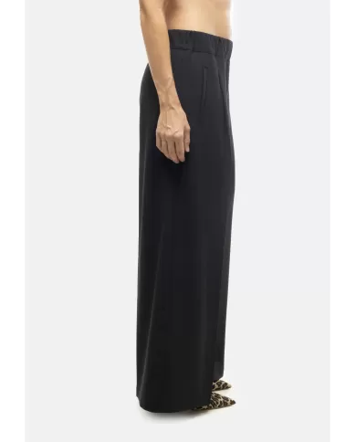 Andriani SEMI COUTURE Pantaloni donna elastico in vita neri Y5WI36.Y69-0