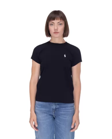 Andriani RALPH LAUREN T-shirt donna girocollo Black         211898698.007