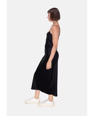 Andriani RALPH LAUREN Abito donna in raso Black         211945782.001