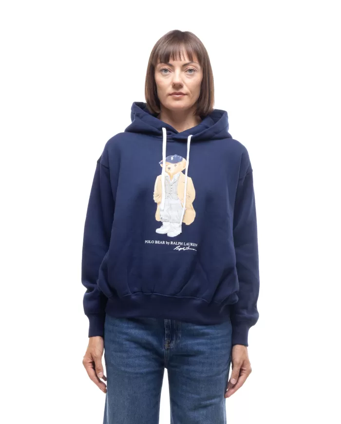 Andriani RALPH LAUREN Felpa donna "Polo Bear by Ralph Lauren" NAVY 211971757.001