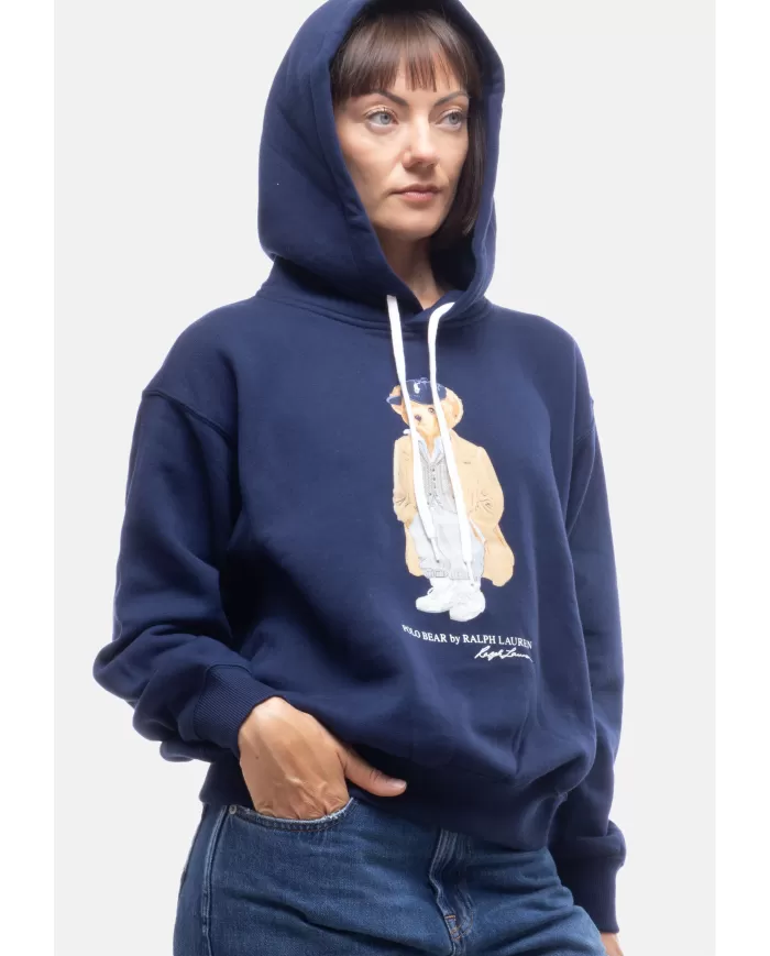 Andriani RALPH LAUREN Felpa donna "Polo Bear by Ralph Lauren" NAVY 211971757.001