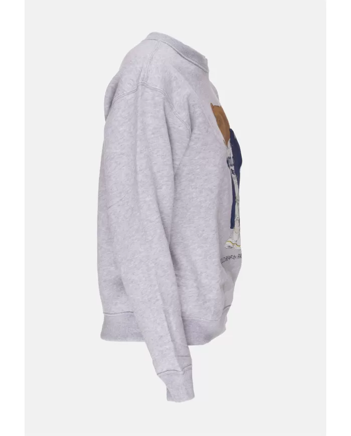 Andriani RALPH LAUREN Felpa donna "Polo Bear by Ralph Lauren" Grey 211972794.001