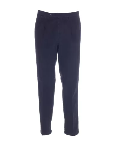 Andriani BRIGLIA Pantaloni uomo due pinces Blu navy BG02 400005.11