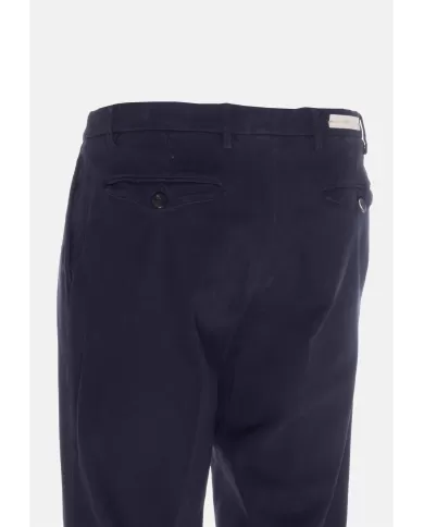 Andriani BRIGLIA Pantaloni uomo due pinces Blu navy BG02 400005.11