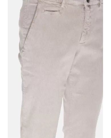 Andriani BRIGLIA Pantaloni uomo velluto a coste beige BG05 400385.323