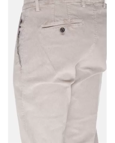 Andriani BRIGLIA Pantaloni uomo velluto a coste beige BG05 400385.323