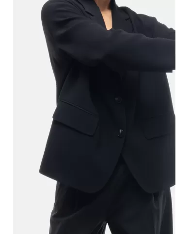 Andriani ALBERTO BIANI Giacca over donna monopetto Nera II850 AC0030.90