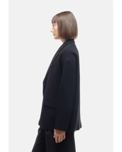 Andriani ALBERTO BIANI Giacca over donna monopetto Nera II850 AC0030.90