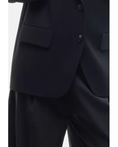Andriani ALBERTO BIANI Giacca over donna monopetto Nera II850 AC0030.90