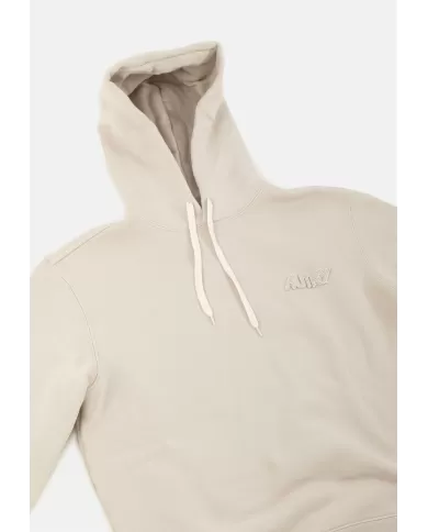 Andriani AUTRY Felpa uomo con cappuccio Crema HOPM.M1HP