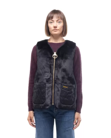 Andriani BARBOUR Gilet donna Karin Black         LGI0201 LGI.BK11