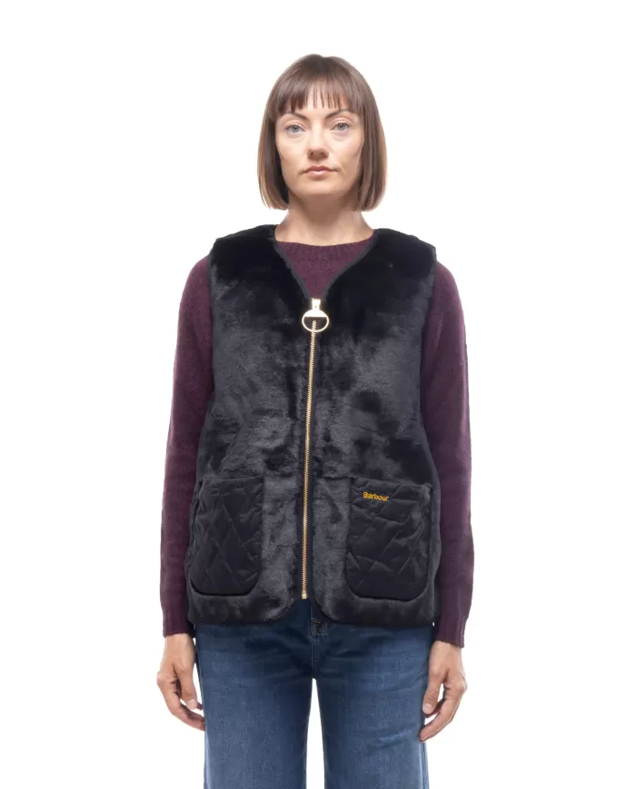 Andriani BARBOUR Gilet donna Karin Black         LGI0201 LGI.BK11