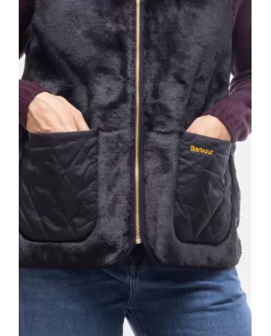 Andriani BARBOUR Gilet donna Karin Black         LGI0201 LGI.BK11