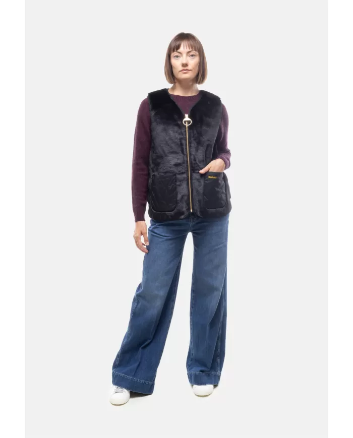 Andriani BARBOUR Gilet donna Karin Black         LGI0201 LGI.BK11