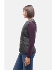 Andriani BARBOUR Gilet donna betty DARK OLIVE LLI0003 LLI.OL71