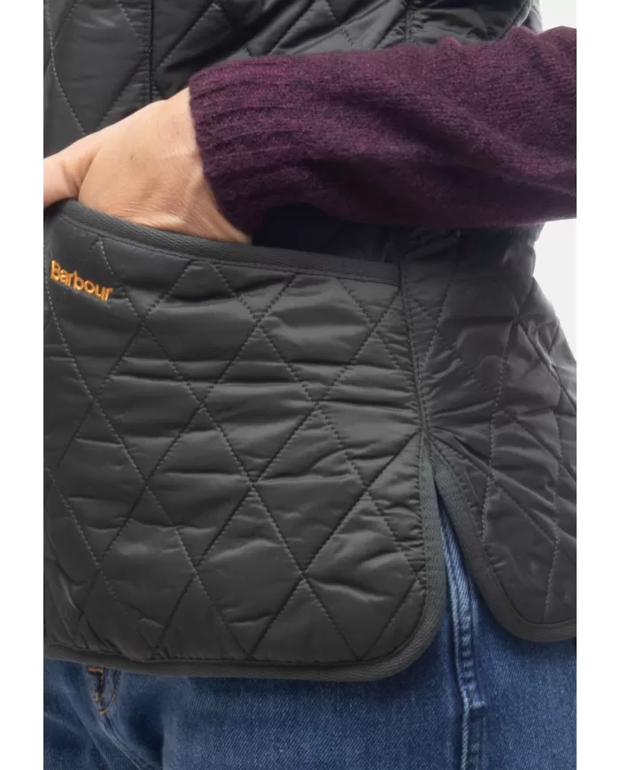 Andriani BARBOUR Gilet donna betty DARK OLIVE LLI0003 LLI.OL71