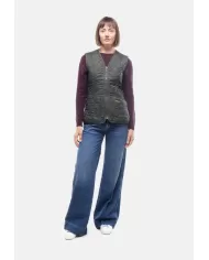 Andriani BARBOUR Gilet donna betty DARK OLIVE LLI0003 LLI.OL71