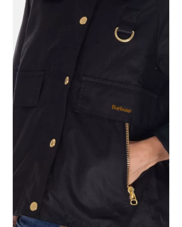 Andriani BARBOUR Giacca donna Catton Black         LWX1333 LWX.BK71