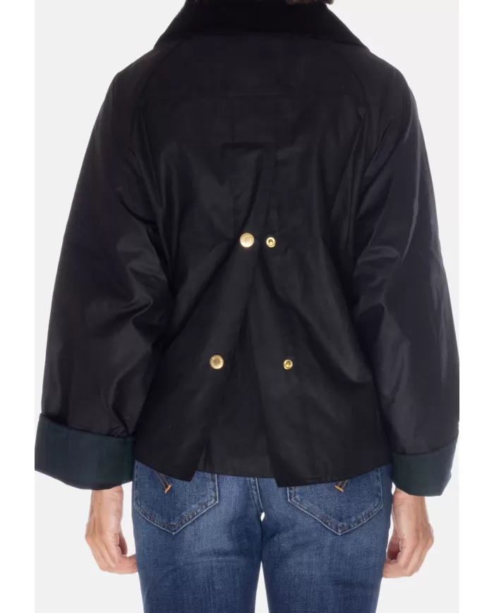 Andriani BARBOUR Giacca donna Catton Black         LWX1333 LWX.BK71