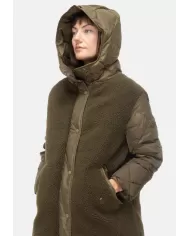 Andriani HERNO Piumino donna parka Verde militare PI002084D 12763.7740