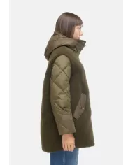Andriani HERNO Piumino donna parka Verde militare PI002084D 12763.7740