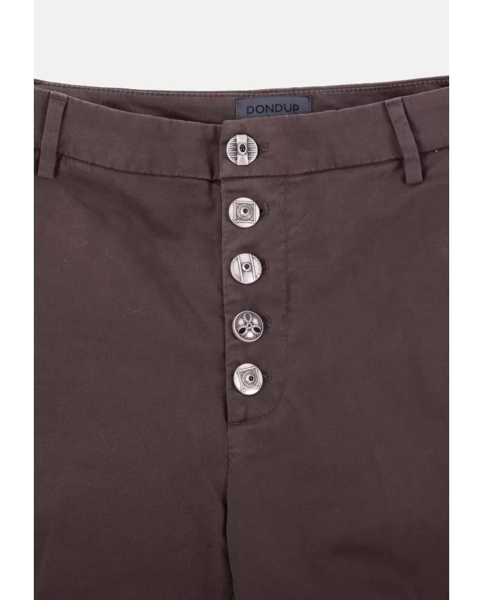 Andriani DONDUP Pantaloni donna Nima marrone DP576 GSE043D PTD.737
