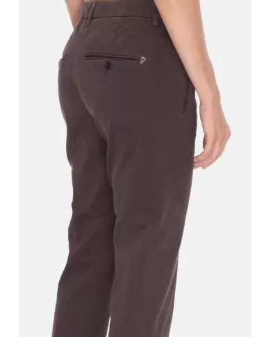 Andriani DONDUP Pantaloni donna Nima marrone DP576 GSE043D PTD.737