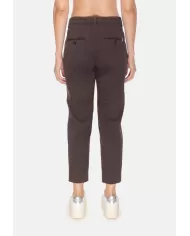 Andriani DONDUP Pantaloni donna Nima marrone DP576 GSE043D PTD.737