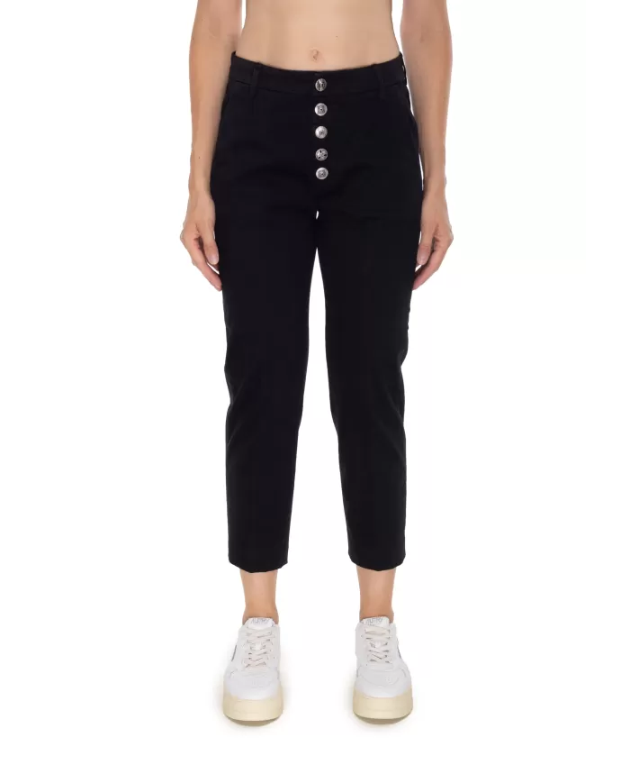 Andriani DONDUP Pantaloni donna Nima neri DP576 GSE043D PTD.999