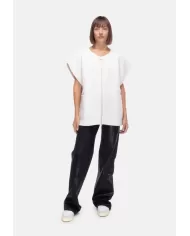 Andriani BARBOUR Gilet donna Martha Avorio LKN1704 LKN1.WH52