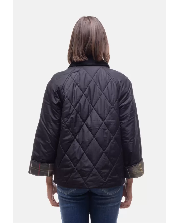 Andriani BARBOUR Giacca donna Martha Nera LQU1840 LQU.BK11