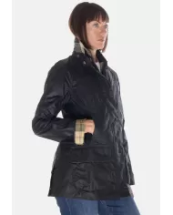 Andriani BARBOUR Giaccone donna Beadnell Verde scuro LWX0667 LWX.SG91