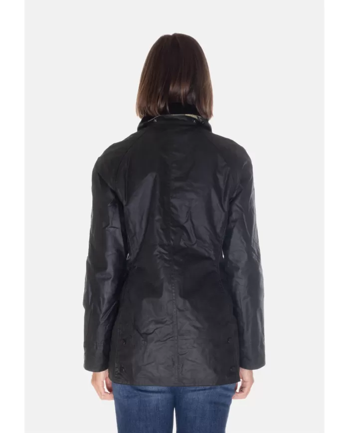 Andriani BARBOUR Giaccone donna Beadnell Verde scuro LWX0667 LWX.SG91