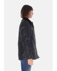 Andriani BARBOUR Giaccone donna Beadnell Verde scuro LWX0667 LWX.SG91