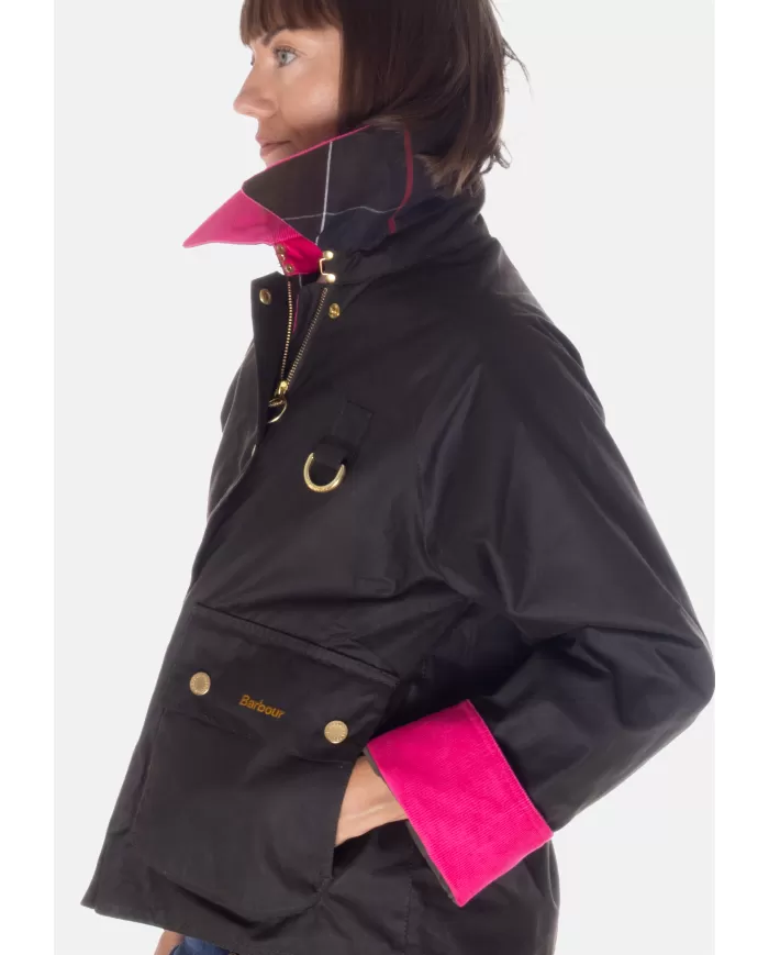 Andriani BARBOUR Giacca donna Spey verde oliva LWX1515 LWX.OL71