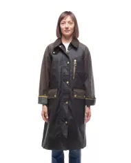 BARBOUR Giaccone donna Evette Verde scuro